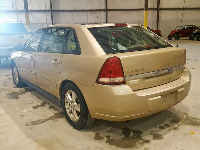 1G1ZT62864F190869 - 2004 CHEVROLET MALIBU MAX BEIGE photo 3