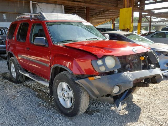 5N1ED28T12C561020 - 2002 NISSAN XTERRA XE RED photo 1