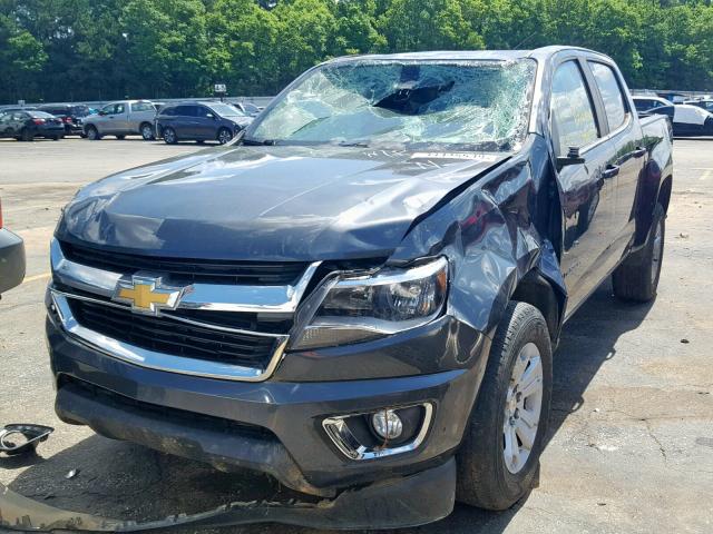 1GCGTCE36G1379715 - 2016 CHEVROLET COLORADO L GRAY photo 2