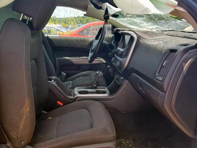 1GCGTCE36G1379715 - 2016 CHEVROLET COLORADO L GRAY photo 5