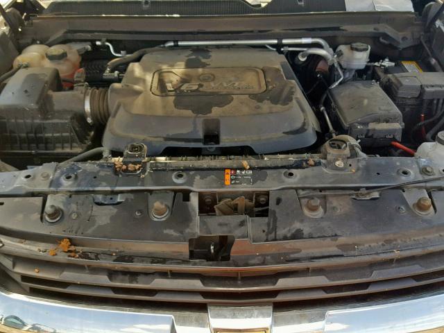 1GCGTCE36G1379715 - 2016 CHEVROLET COLORADO L GRAY photo 7