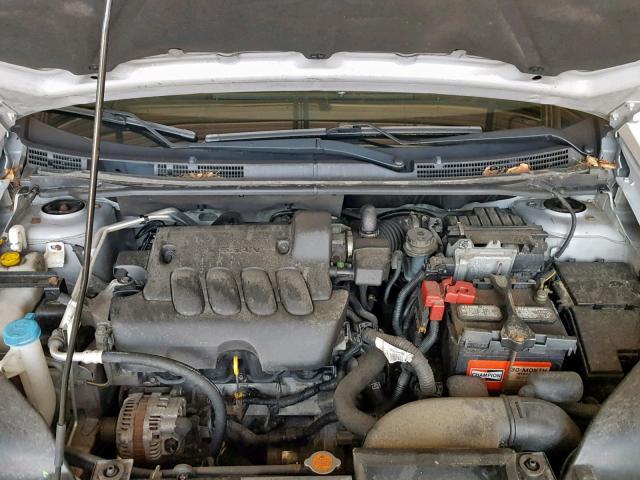 3N1AB6AP8CL611496 - 2012 NISSAN SENTRA 2.0 SILVER photo 7