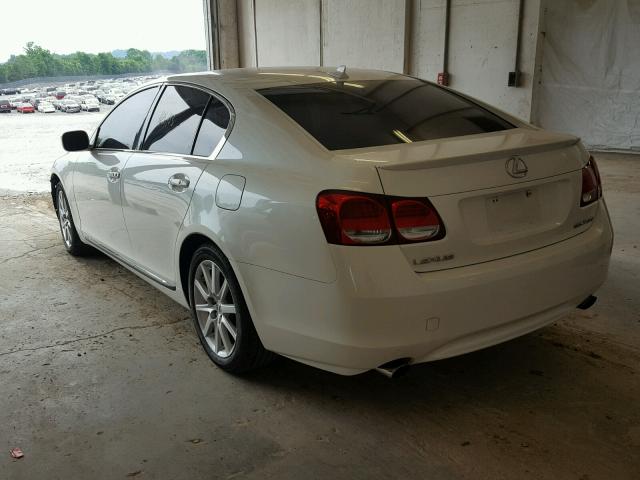 JTHBH96S065028860 - 2006 LEXUS GS GENERAT WHITE photo 3