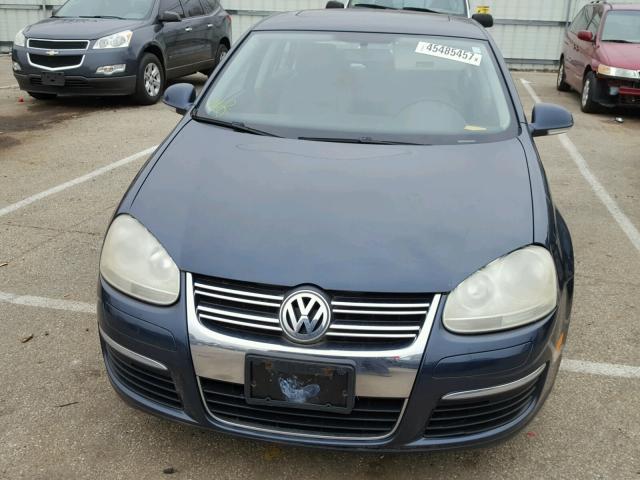 3VWSF71K06M713208 - 2006 VOLKSWAGEN JETTA 2.5 BLUE photo 9