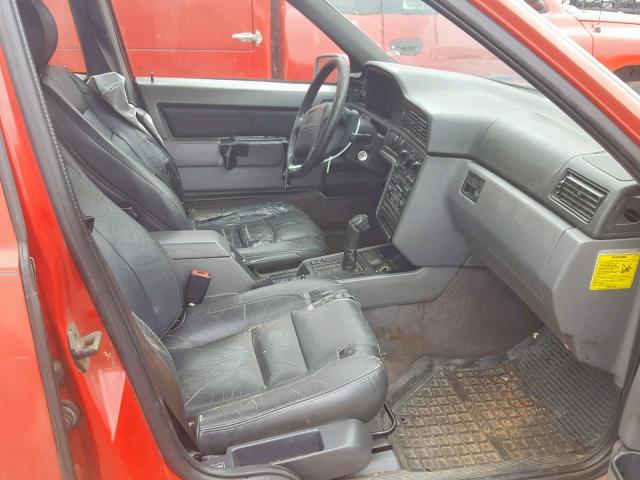 YV1LS5534S2234215 - 1995 VOLVO 850 BASE RED photo 5