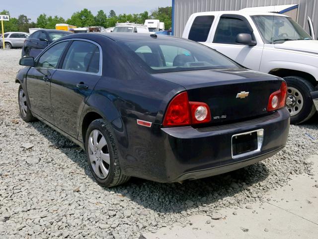 1G1ZG57B19F244315 - 2009 CHEVROLET MALIBU LS CHARCOAL photo 3