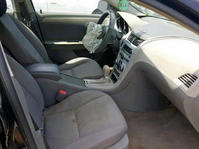 1G1ZG57B19F244315 - 2009 CHEVROLET MALIBU LS CHARCOAL photo 5