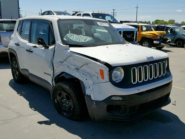ZACCJBAH9JPH35260 - 2018 JEEP RENEGADE S WHITE photo 1
