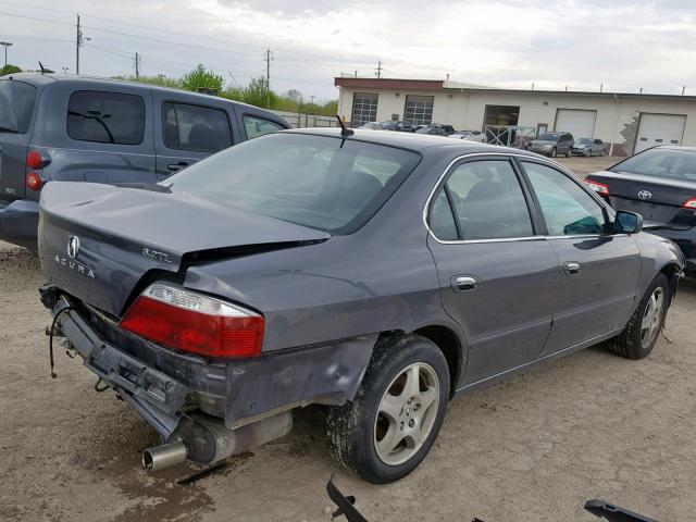 19UUA56763A026361 - 2003 ACURA 3.2TL GRAY photo 4