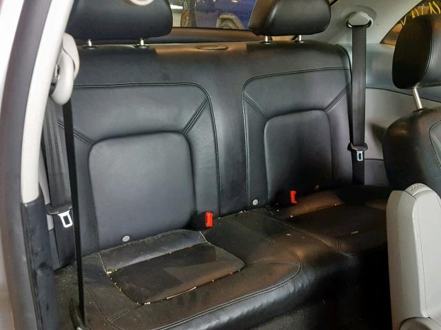 3VWCK21C13M401339 - 2003 VOLKSWAGEN NEW BEETLE ვერცხლისფერი ფოტო 6