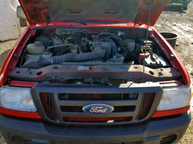 1FTKR4ED5APA78297 - 2010 FORD RANGER SUP RED photo 7