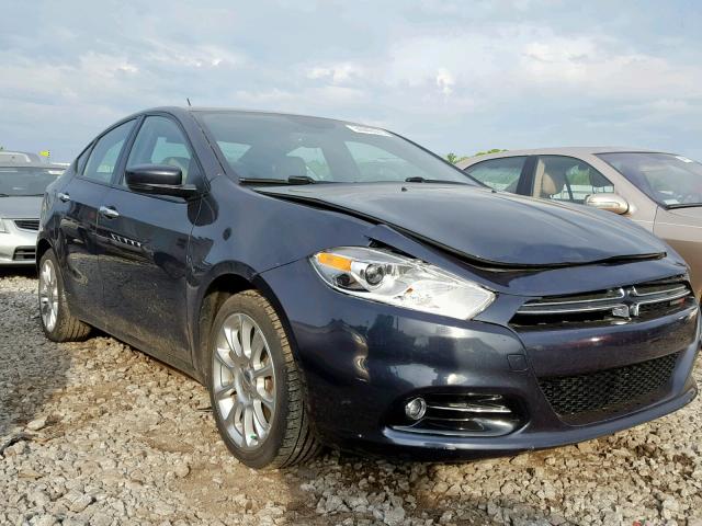 1C3CDFCH8DD303603 - 2013 DODGE DART LIMIT CHARCOAL photo 1