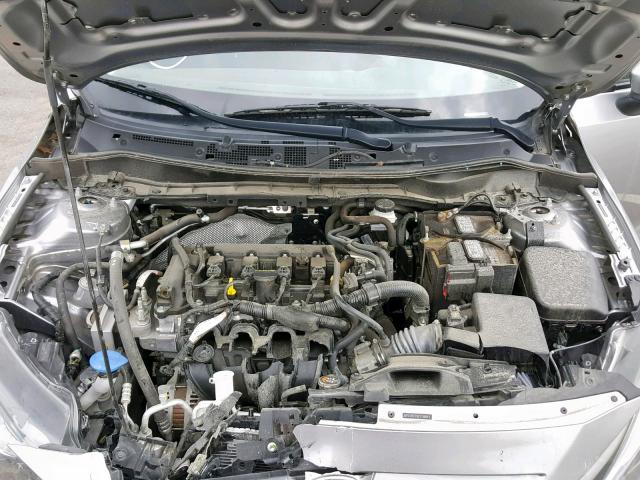 3MYDLBZV9GY136843 - 2016 TOYOTA SCION IA SILVER photo 7