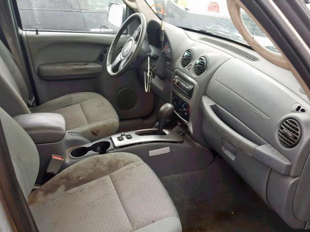 1J4GL38K86W219026 - 2006 JEEP LIBERTY RE SILVER photo 5