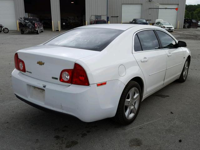 1G1ZA5EU2BF364605 - 2011 CHEVROLET MALIBU LS WHITE photo 4