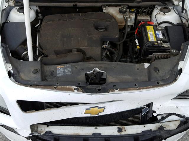 1G1ZA5EU2BF364605 - 2011 CHEVROLET MALIBU LS WHITE photo 7
