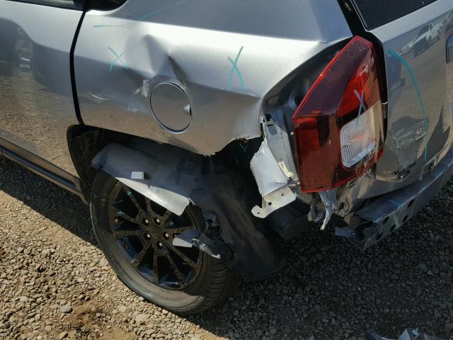 1C4NJCBA4FD179283 - 2015 JEEP COMPASS SP 银色 照片 9