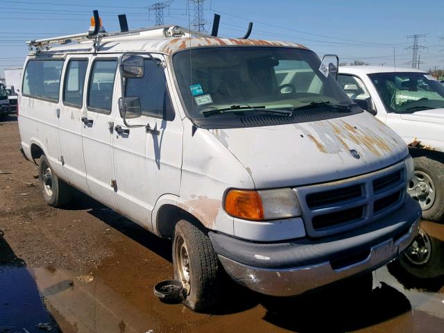 2D7KB31Z13K525756 - 2003 DODGE RAM VAN B3 WHITE photo 1