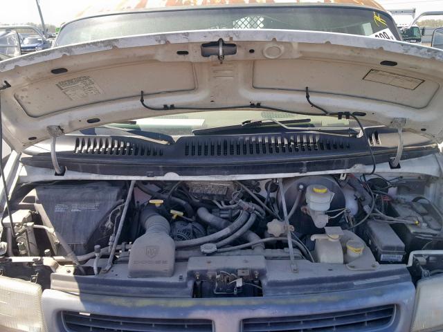 2D7KB31Z13K525756 - 2003 DODGE RAM VAN B3 WHITE photo 7