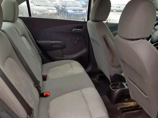 1G1JA5EH3C4205945 - 2012 CHEVROLET SONIC LS 蓝色 照片 6