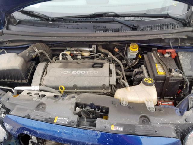 1G1JA5EH3C4205945 - 2012 CHEVROLET SONIC LS 蓝色 照片 7