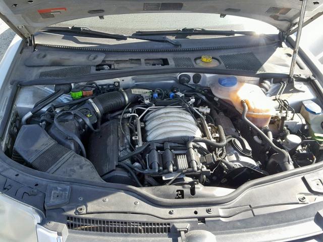 WVWRH63B41E149872 - 2001 VOLKSWAGEN PASSAT GLX GRAY photo 7