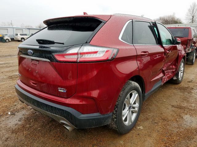 2FMPK4J97KBB61424 - 2019 FORD EDGE SEL  photo 4