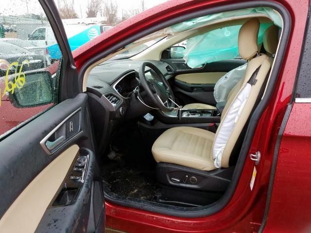 2FMPK4J97KBB61424 - 2019 FORD EDGE SEL  photo 5