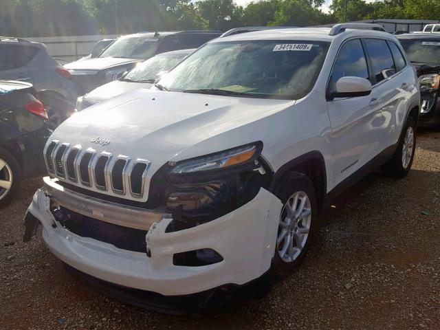 1C4PJLCB9EW185857 - 2014 JEEP CHEROKEE L WHITE photo 2