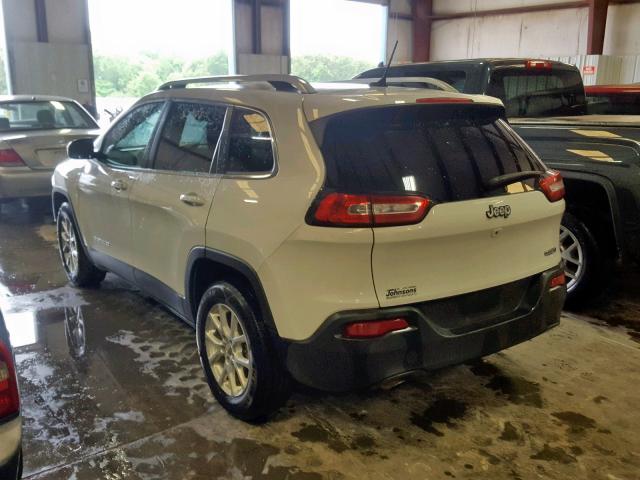 1C4PJLCB9EW185857 - 2014 JEEP CHEROKEE L WHITE photo 3