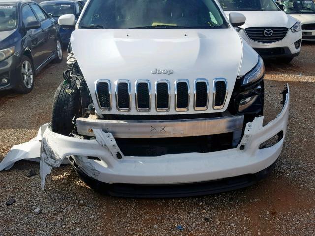 1C4PJLCB9EW185857 - 2014 JEEP CHEROKEE L WHITE photo 9