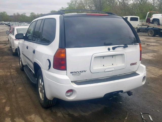 1GKDT13S362247333 - 2006 GMC ENVOY WHITE photo 3