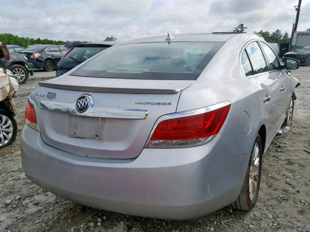 1G4GA5ER0CF338107 - 2012 BUICK LACROSSE SILVER photo 4