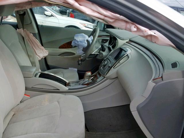 1G4GA5ER0CF338107 - 2012 BUICK LACROSSE SILVER photo 5