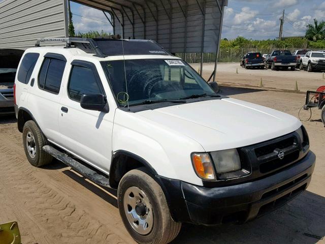 5N1ED28T2YC511056 - 2000 NISSAN XTERRA XE WHITE photo 1