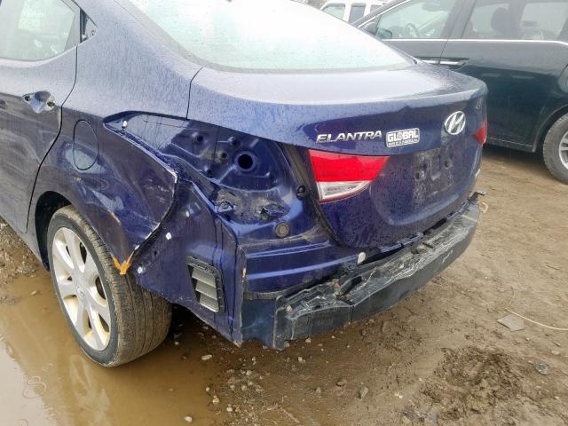 5NPDH4AE6CH132764 - 2012 HYUNDAI ELANTRA GLS  photo 9