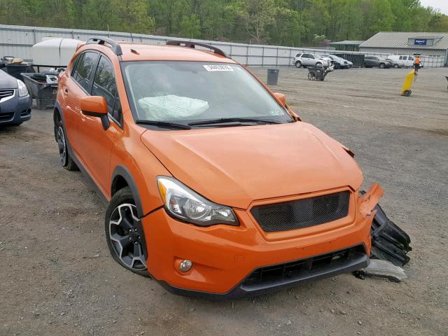 JF2GPAWC3E8260355 - 2014 SUBARU XV CROSSTR ORANGE photo 1