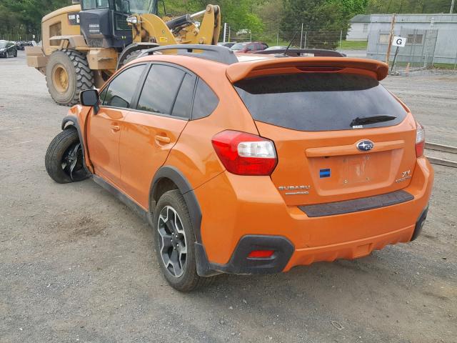 JF2GPAWC3E8260355 - 2014 SUBARU XV CROSSTR ORANGE photo 3