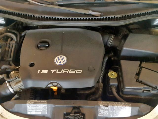3VWDD21C1YM462387 - 2000 VOLKSWAGEN NEW BEETLE ვერცხლისფერი ფოტო 7