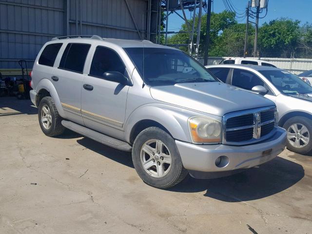 1D4HD48N45F528842 - 2005 DODGE DURANGO SL GRAY photo 1