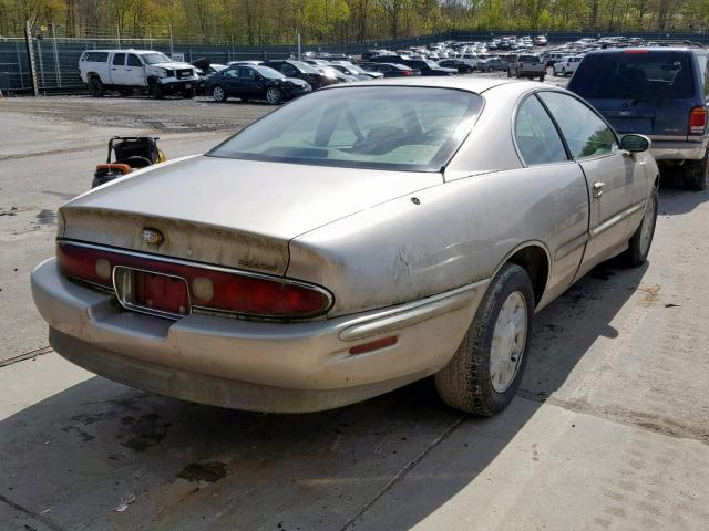 1G4GD2215W4704406 - 1998 BUICK RIVIERA SILVER photo 4