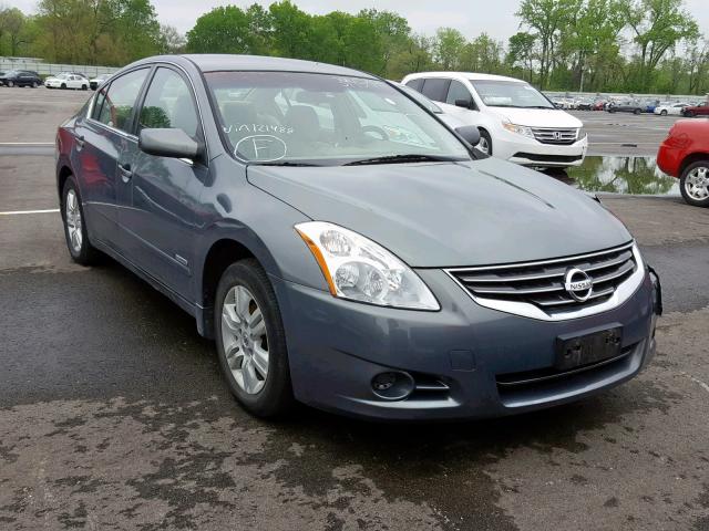 1N4CL2APXAC121488 - 2010 NISSAN ALTIMA HYB GRAY photo 1