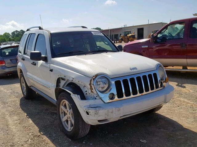 1J4GL58K67W645844 - 2007 JEEP LIBERTY LI WHITE photo 1