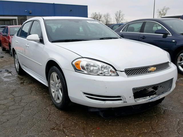 2G1WB5E38E1181163 - 2014 CHEVROLET IMPALA LIM WHITE photo 1