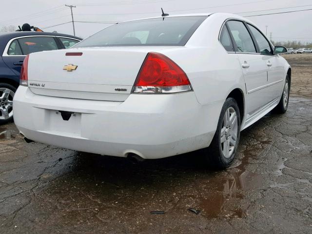 2G1WB5E38E1181163 - 2014 CHEVROLET IMPALA LIM WHITE photo 4