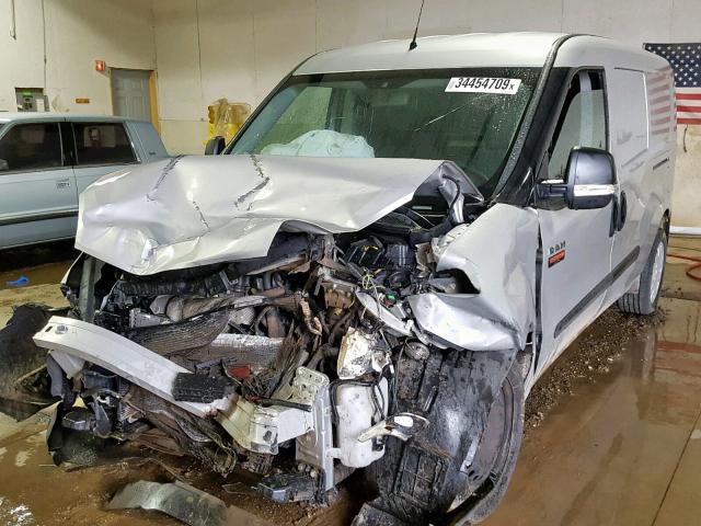 ZFBERFAT8F6A86256 - 2015 RAM PROMASTER 银色 照片 2