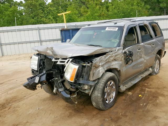 1GYEK63N73R177049 - 2003 CADILLAC ESCALADE L GOLD photo 2