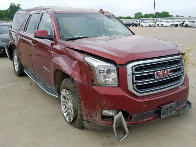 1GKS2GKC0HR115826 - 2017 GMC YUKON XL K RED photo 1