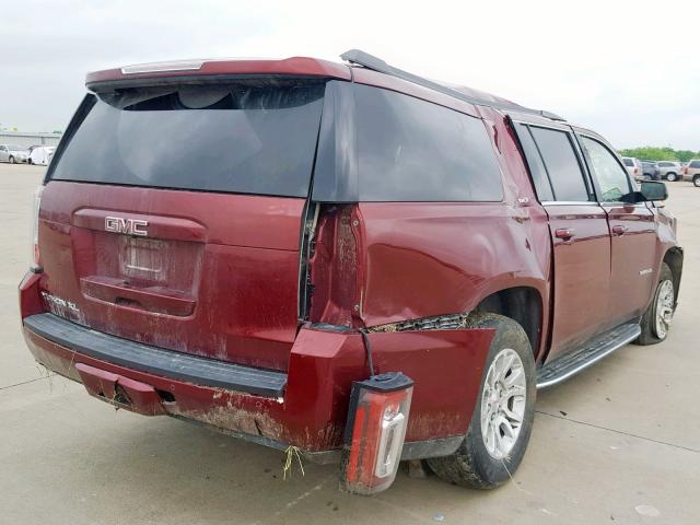 1GKS2GKC0HR115826 - 2017 GMC YUKON XL K RED photo 3