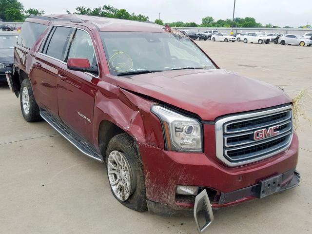 1GKS2GKC0HR115826 - 2017 GMC YUKON XL K RED photo 9